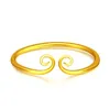 Bracelet malédiction pour femme Bracelet 24K Placage Or pur Couleur Ouverture Réglable Sable Imitation Designer Charm