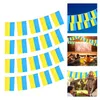 Ukraine Window Flag String Flag Ukraine Hanging Mini Flag Ornament Home Decor Country Pennant New Happy Gifts Fabrics Banners