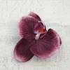 100 pcs 11 cm borboleta de seda orquídea cabeça para casa festa de casamento decoração scrapbooking artesanato diy chapéu sapatos barato flores artificiais q0812