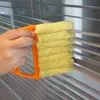 Nouveaux outils de nettoyage utile microfibre fenêtre propre brosse climatiseur Duster nettoyant avec lavable vénitien EWB6129