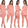 Designer Women 2 Piece Set Fashion Solid Bow Long Sleeve T Shirt Pencil Pants Tracksuit Ladies Casual Pullover Trousers Suit 8 Colors Outfit