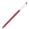 Nail Brushes Manicure Painting Shanding Pen DIY Salon Drawing Tool Dark Red Wood Handle Nylon Hair Ombre Gradient Art Gel Brush