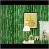 D￩cor Gardenwood Selbstklebender Aufkleber Wasserdichte PVC-Tapete Renovierungsaufkleber Home Decor Film Wallpapers Drop Delivery 2021 Ifxgl