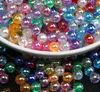 ABS CLEAR Multicolor Pärlor Party DIY Dekoration för konsthantverk Smycken Göra bröllopsartiklar 6mm 8mm 10mm 9000pcs / kilogram