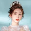 ヘッドピースディアデムガールズQuinceAnera Party Tiarasクリスタルブライダルラインストーンクラウンヘアーレナメントヘアバンド結婚式アクセサリー