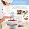 Cake Decorating Tool Cakes Turntable Set Plastic Rotary Cakes Stand Piping Nozzle Piping Bag Set Cake Tools Baking Accessories 211110