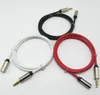 Cavi di prolunga audio da 90 gradi da 3,5 mm Jack Cavo retrattile per auto Cavo AUX da maschio a femmina Stereo HIFI