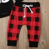 Pasgeboren Kid Baby Boy 0-12M 3 stks Kleding Jumpsuit Bodysuit Broek Hoed Outfits Set G1023