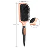 Elektriska hårborstar Airbag Comb Nylon Antistatiska Air Bag Massage Hairbrush Wide Teeth Health Care Brush Professional Barber280U