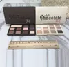 W magazynie! Czarna biała czekoladowa paleta cieni do powiek 11 kolorów paleta cieni do powiek Shimmer Matte