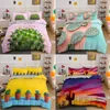 Cactus Duvet Cover Set Dekorativ 2/3 stycke sängkläder