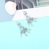 Passend für Pandora-Armbänder. 20 Stück Locker Key Dangle Silber Charms Bead Charm Perlen für Großhandel DIY europäischen Sterling Halskette Schmuck