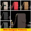 Fashion Wallet Phone Cases for IPhone 13 12 mini 11 Pro Max XS XR X 8 7 Plus magnet Leather Case Women Men Luxury Designer Yellow L Flower Wallet card holder Cover