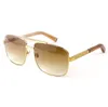 نظارة شمسية فاخرة الأزياء الكلاسيكية نظارات العلامة التجارية مصمم شعار ليزر أعلى نظارات الصيف في الهواء الطلق في الهواء الطلق الشاطئ UV400 النظارات الشمسية مع 226o