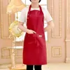 Free Fashion Cooking Kitchen Apron For Woman Men Chef Waiter Cafe Shop BBQ Hairdresser Aprons Custom Gift Bibs 210625