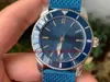 Mechanical waterproof GF factory Men's ETA Manual CAL.2824 Best Quality Diver Ceramic Bezel in Blue Automatic 42MM watche