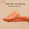 UTUNE EVA Slides Women Bathroom Shoes Hole Leaking Sandals Home Slippers Indoor Shoes Anti-slip Shower Men Slipper For Women K722