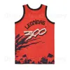 Men Movie Film 300 King Leonidas of Sparta Jersey Basketball Breathable Team Color Red Pure Cotton For Sport Fans HipHop High School Excellent On Sale