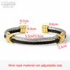 Pulseira Europeia Torcida Cabo de Cabo Pulseira Antique Bangles Transversor De Moda Designer Marca Vintage X Cuff Braceletes