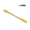 Золотая металлическая ложка для использования Sniffer Snorter Sniff Powder Spoons Carbering аксессуары RH5103