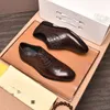 2021 mode luxe nouveau Ferra hommes mocassins chaussures habillées en cuir véritable sans lacet chaussures plates en daim taille 38-45