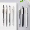 MG 10 / 20PCS Ultra Simple Gel Pen Set 0.35 0.38 0.5mm Black Tinta Gel Pens para Office School Material Estacionário Gelpen 210330