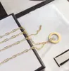 2021 Luxury Designer Jewelry Women Necklace Gold Lock Pendant Designers For Men Elegant Silver Chain Halsband och örhängen Armele9683205