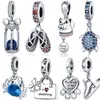 100% 925 Argent Sterling Zircon Charms Fit Pandora Bracelet pour Femmes Fashion Bijoux fins