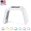 Stock in USA 7 Color LED PDT Light Facial Mask Skin Care Photon Therapy Machine Facemask Rejuvenation Tightening Acne Treatment Wrinkle Removal