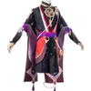 Game Genshin Impact Scaramouche Cosplay Cosplay Genshin Impact Cosplay Sanbing fantasia Hat Scaramouche Cosplay Roupas Y0903