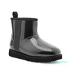 Classic Clear Mini Designer Damen Australien Australische Stiefel Winter Herren Schnee Kind Kinder Fell Pelz Satin Stiefel 20 Stiefeletten Leder Outdoo