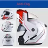 capacete de motocicleta pinlock.