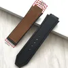watch Grind arenaceous cowhide band male adapter constant cover 25 * 19 mm protruding opening rubberwristwatches, wristwatch strap accessories Strap buckle