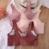 Breastfeeding bra pregnant women's underwear pregnancy cotton gathered bra prevent drooping feeding bra Y0925