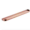 Luxury Rose Gold Badrumstillbehör Mässing av pappershållare Handduk Robe Ring Bath Hardware Set Accessory Set5518989