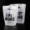 50pcs Thank You Bread Bag Plastic Candy Cookie Gift Bag Wedding Party Favor Transparent Takeaway Food Wrapping Shopping Bags Y0712248b