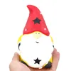 Weihnachten matschig langsam aufsteigende Weihnachtsspielzeug Pinguin Zappel Spielzeug Tiere süße Kawaii Squeeze Cartoon Spielzeug Santa Claus Fashion Snowman Geschenke