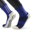 Anti Slip Football Socks Athletic Long Socks Absorberande sportgreppstrumpor för basketfotbollsvolleyboll som kör DHL C8WJ