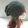 Beanie/Skull Caps Ladies Dames zachte warme winter gebreide slappe oversized lange mode beanie hoed pros22