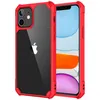 Coque blindée transparente et fine pour iphone, compatible modèles 7, 8 Plus, XS, XR, 11 Pro Max, 12 Mini, 13