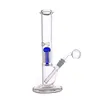 Hookah Glas Bongs Vattenrör Klassiker Design 8 ARM Tree Perc Heavy Base Dab Rig Bong med 45 grader 14mm Male Glasolja Brännare Rör