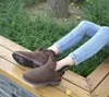 Haut en cuir véritable femmes LayLa chaussures en cachemire bottes de neige chaussures décontractées confortables bottes en peau de mouton beau cadeau d'anniversaire de noël 2022U99