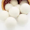 6 cm Wol Dry Ball Premium Herbruikbare Natuurlijke Stof Vilt Ballen Verminderen Static Helpt Droge Kleding in Wasserij Snellere Wasserij Ball Sea Shipping DAT401