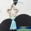 Nordic Style Gotułki Wiszące Dekoracji Wall Okno Star Koraliki Z Tassel Dla Pokój Dzieci Maluch Prezenty Home Decoration Hanger Cena fabryczna Ekspert Projekt