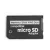 マイクロSDからメモリスティックプロドゥオアダプター互換MICROSD TFコンバーターマイクロSDHCからMS Pro Duo Memory Stick ReaderからSony PSP4589423