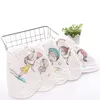 Taschentuch Baby Speichel Handtuch weiches saugfähiges Gaze-Handtuch bedrucktes Square Tuch für geborene Gesichtswaschprodukte