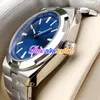 42mm Overseas Horloges 2000V / 120G 2000 V Blue Dial Automatic Mens Horloge Roestvrijstalen Armband Geen Datum Timezonewatch E128A (4)