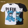 Plein Beer T-shirt Mens Designer Tshirts Merk Kleding Strass Schedel Mannen T-shirts Klassieke Hoge Kwaliteit Hip Hop Streetwear T-shirt Toevallige Hoogste T-stukken PB 11307