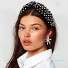 Knoop parel kralen hoofdband doek haarlus voor vrouwen haarband hoofddeksels meisjes haaraccessoires sieraden chritamas geschenken