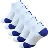 5 Pairs Men Sports Socks With Damping Terry Basketball Cycling Running Hiking Tennis Sock Set Ski Women Cotton EU 39-45 744 Z2